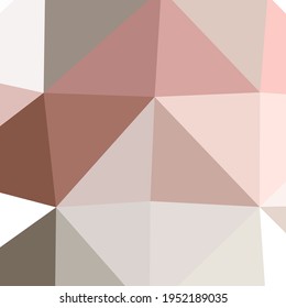 Color abstracto Ilustración de fondo de arte generativo de bajo polígono