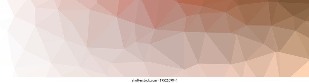 Abstrakte Farbe Low-Polygones Generative Art-Hintergrund-Illustration
