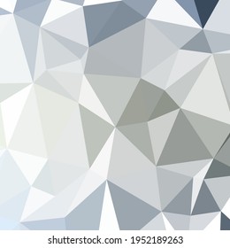 Abstract color Low-Polygones Generative Art background illustration