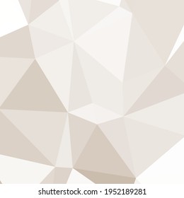 Abstract color Low-Polygones Generative Art background illustration