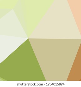 Color abstracto Ilustración de fondo de arte generativo de bajo polígono