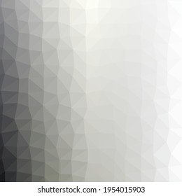 Abstract color Low-Polygones Generative Art background illustration