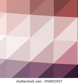 Abstrakte Farbe Low-Polygones Generative Art-Hintergrund-Illustration