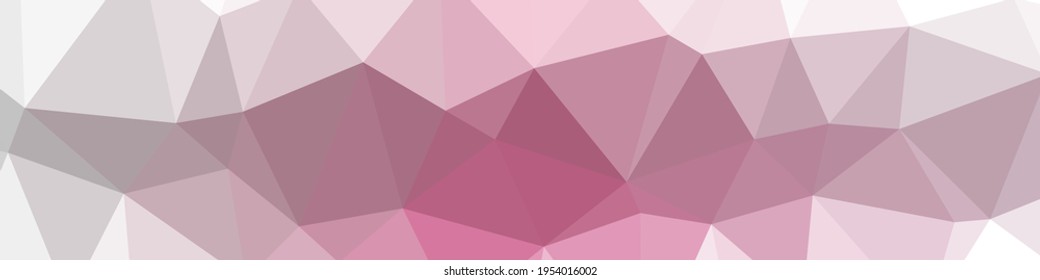 Abstract color Low-Polygones Generative Art background illustration