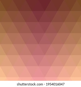 Abstract color Low-Polygones Generative Art background illustration