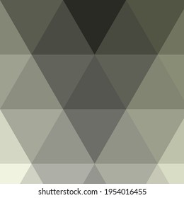 Abstract color Low-Polygones Generative Art background illustration