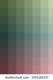 Abstrakte Farbe Low-Polygones Generative Art-Hintergrund-Illustration