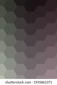 Abstrakte Farbe Low-Polygones Generative Art-Hintergrund-Illustration