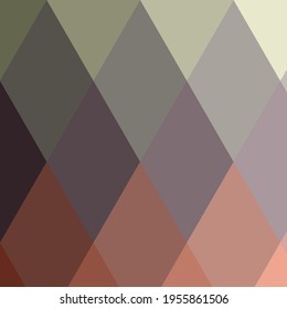 Abstract color Low-Polygones Generative Art background illustration