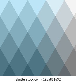 Abstract color Low-Polygones Generative Art background illustration