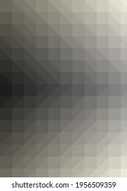 Color abstracto Ilustración de fondo de arte generativo de bajo polígono