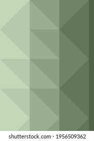 Abstract color Low-Polygones Generative Art background illustration