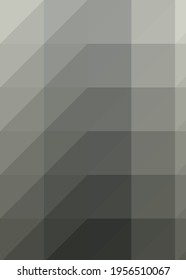 Abstract color Low-Polygones Generative Art background illustration