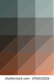 Abstract color Low-Polygones Generative Art background illustration
