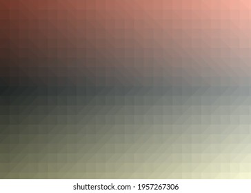 Abstract color Low-Polygones Generative Art background illustration