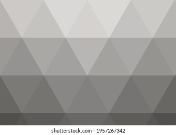 Abstract color Low-Polygones Generative Art background illustration
