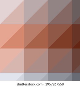 Abstrakte Farbe Low-Polygones Generative Art-Hintergrund-Illustration
