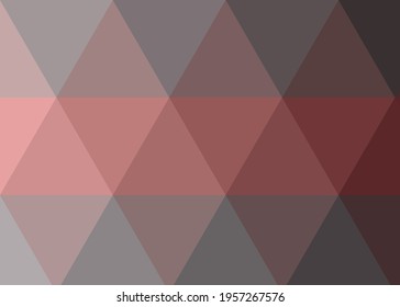 Abstract color Low-Polygones Generative Art background illustration