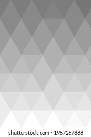 Abstract color Low-Polygones Generative Art background illustration