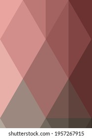 Abstract color Low-Polygones Generative Art background illustration