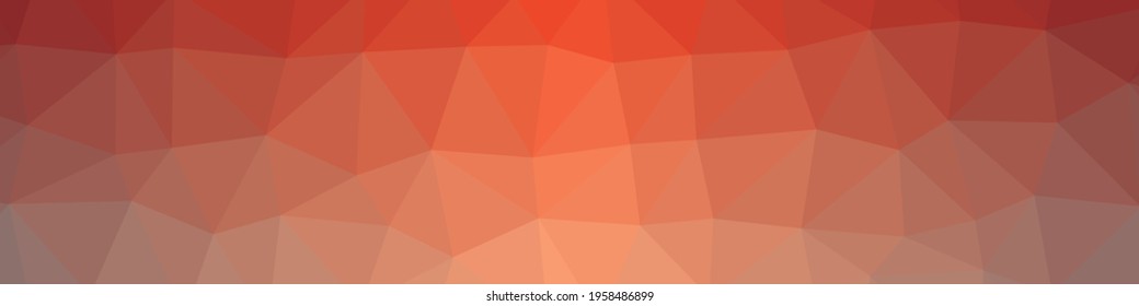 Abstract color Low-Polygones Generative Art background illustration