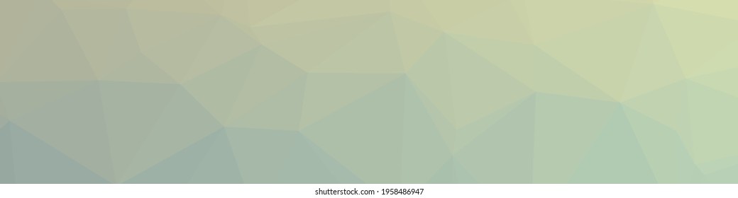 Abstract color Low-Polygones Generative Art background illustration