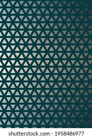 Abstract color Low-Polygones Generative Art background illustration