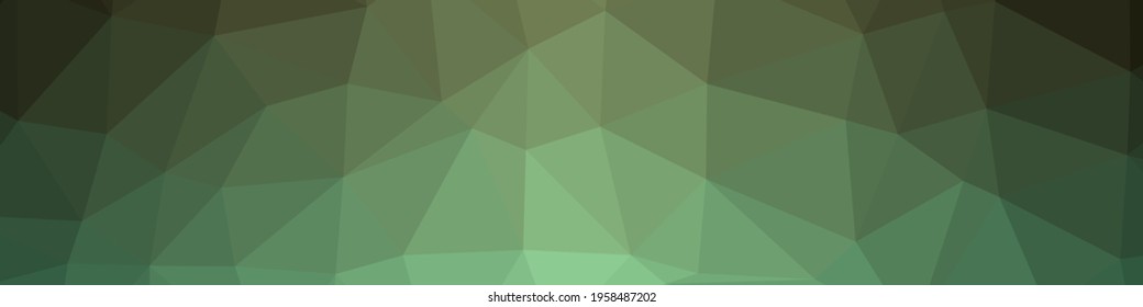 Abstract color Low-Polygones Generative Art background illustration