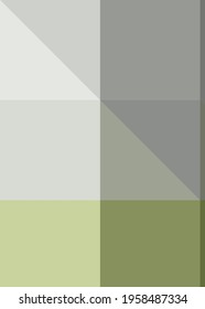 Abstract color Low-Polygones Generative Art background illustration