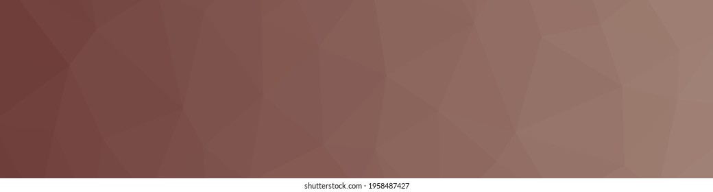 Abstract color Low-Polygones Generative Art background illustration