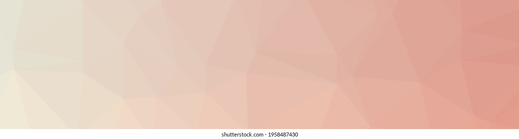 Abstract color Low-Polygones Generative Art background illustration