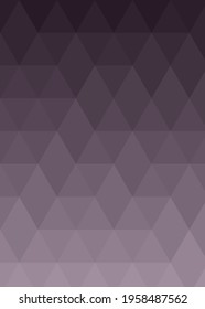 Abstract color Low-Polygones Generative Art background illustration