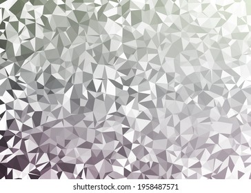 Abstract color Low-Polygones Generative Art background illustration