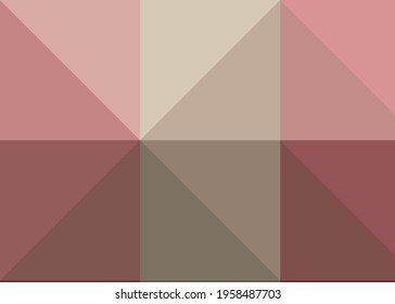 Abstract color Low-Polygones Generative Art background illustration