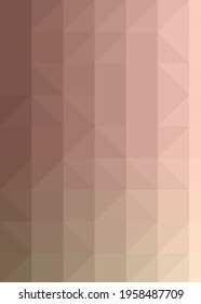 Abstract color Low-Polygones Generative Art background illustration