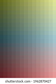 Abstrakte Farbe Low-Polygones Generative Art-Hintergrund-Illustration