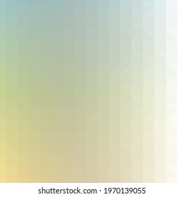 Abstract color Low-Polygones Generative Art background illustration