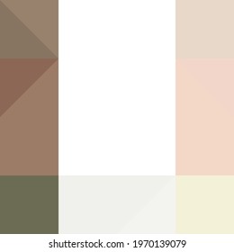 Abstract color Low-Polygones Generative Art background illustration