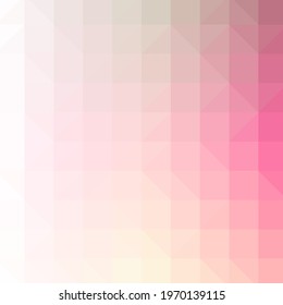 Abstract color Low-Polygones Generative Art background illustration