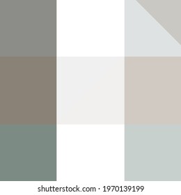 Abstract color Low-Polygones Generative Art background illustration