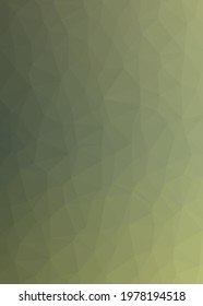 Abstract color Low-Polygones Generative Art background illustration