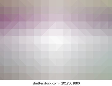 Abstract color Low-Polygones Generative Art background illustration