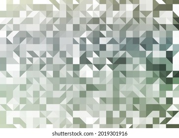 Abstract color Low-Polygones Generative Art background illustration