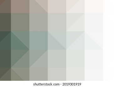 Abstract color Low-Polygones Generative Art background illustration