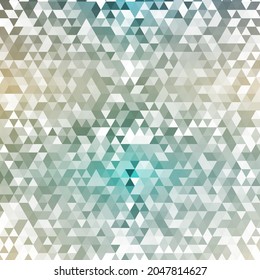 Abstract color Low-Polygones Generative Art background illustration