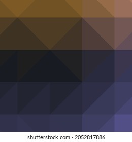 Abstract color Low-Polygones Generative Art background illustration