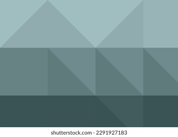 Abstrakte Farbe Low-Polygones Generative Art-Hintergrund-Illustration