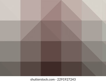 Abstract color Low-Polygones Generative Art background illustration