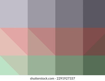 Abstract color Low-Polygones Generative Art background illustration