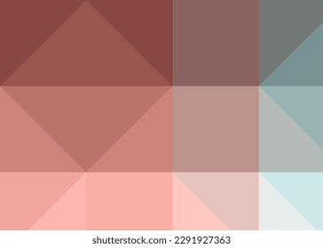 Abstract color Low-Polygones Generative Art background illustration